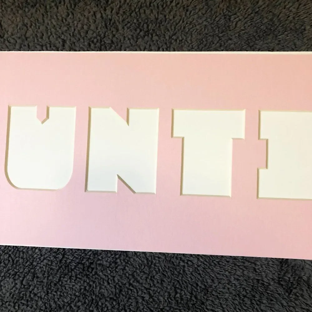 7x24 Pastel Pink Hunting Photo Mat‎